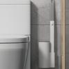 Toilet Wand Holder Designed for Convenient Use and Easy Maintenance Toilet Brush and Holder with Cleaner Refills
