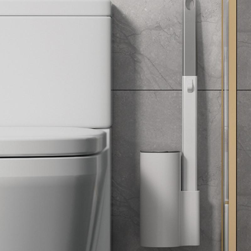Toilet Wand Holder Designed for Convenient Use and Easy Maintenance Toilet Brush and Holder with Cleaner Refills