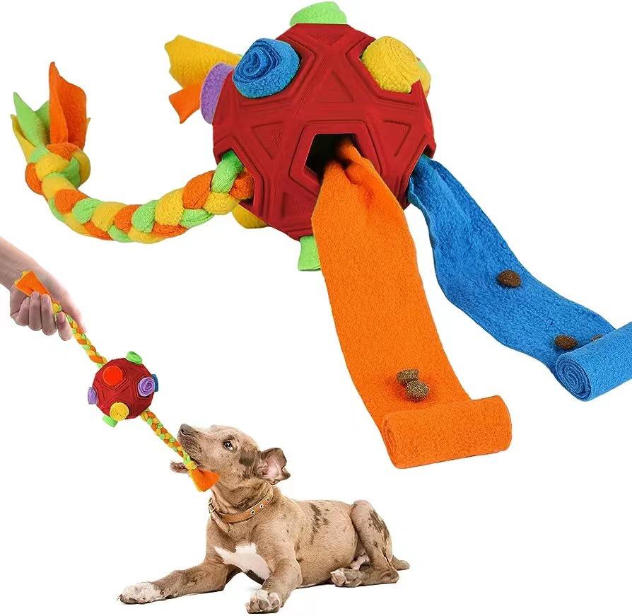 New Cross-Border Pet Toy: Puzzle Training Snuffle Ball for Dogs