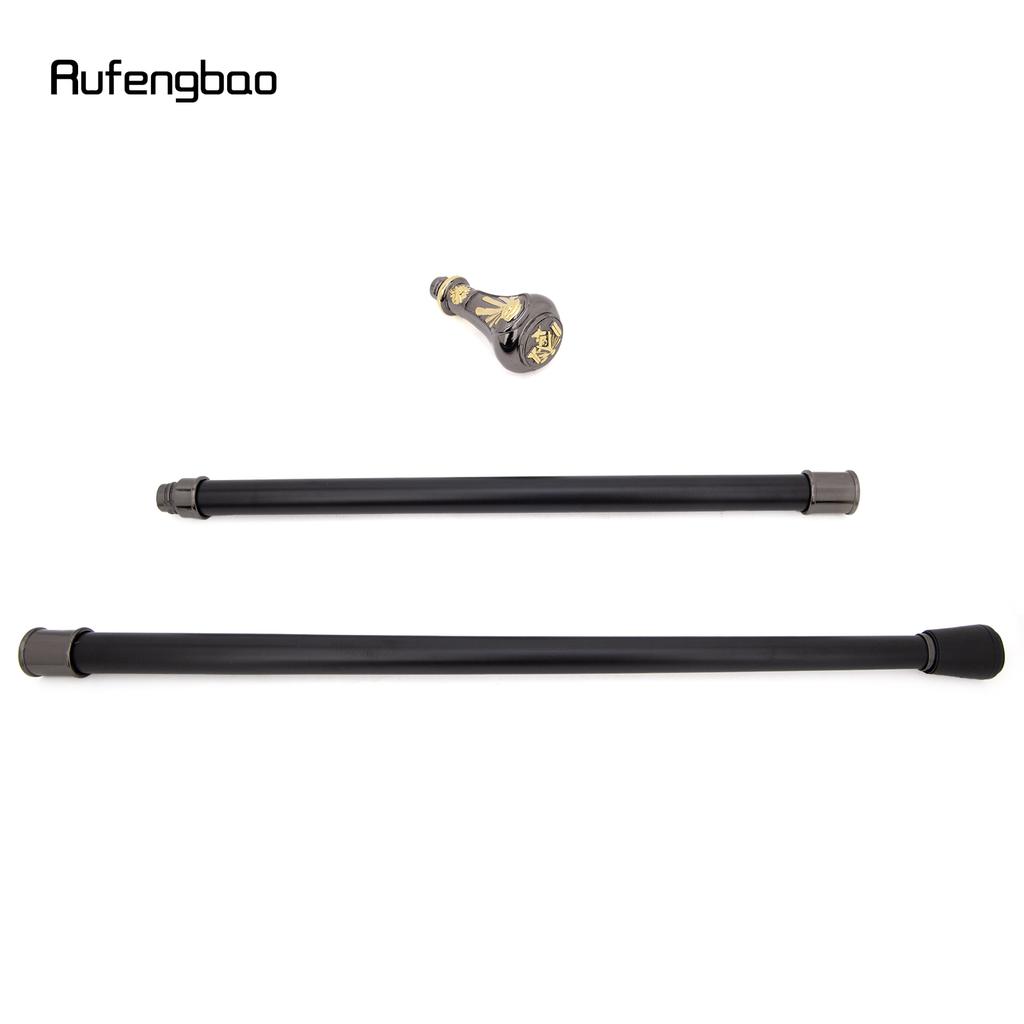 Goldene Freimaurerei Freimaurer VG Totem Spazierstock Mode Spazierstock Gentleman Krummstab Knauf Spazierstock 93cm