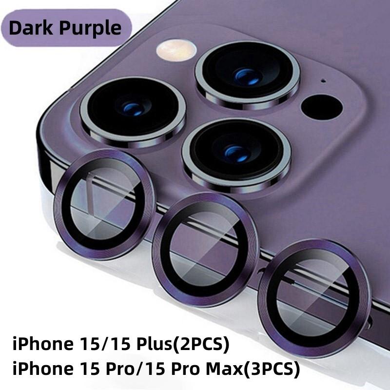 Metal Camera Lens Protector Glass For iPhone 15 13 14 Pro Max Camera Protector Film On iPhone 14 Plus 15 Pro 15 Pro Max Lens Cover