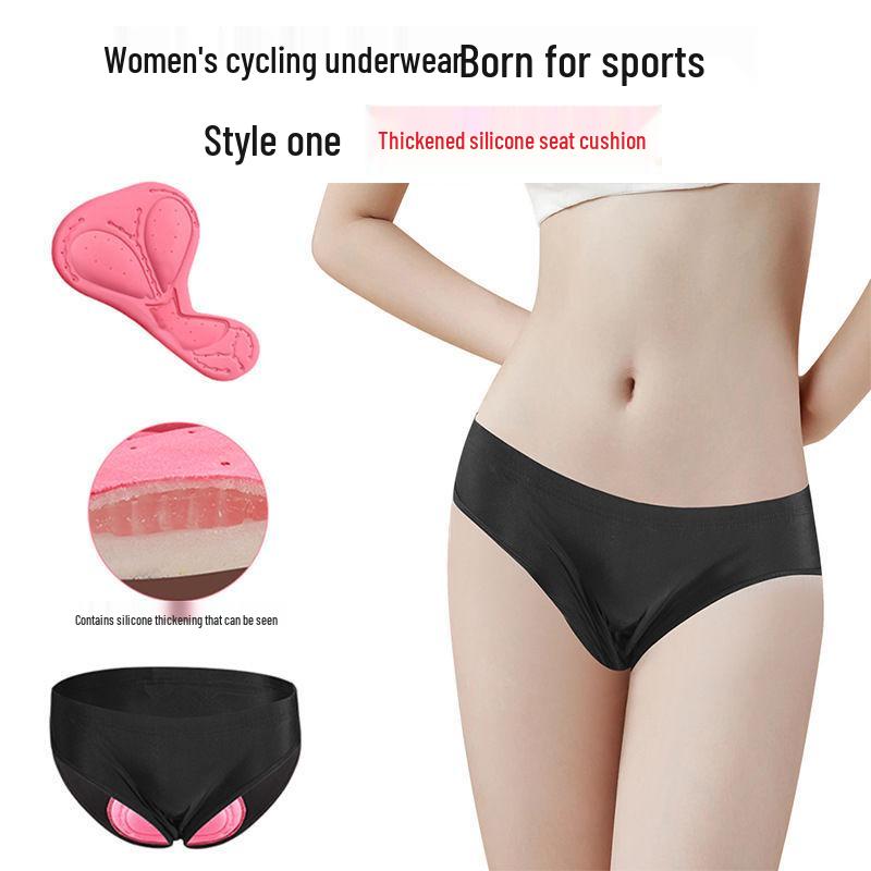 Damskie szybkoschnące spodenki rowerowe z wkładką