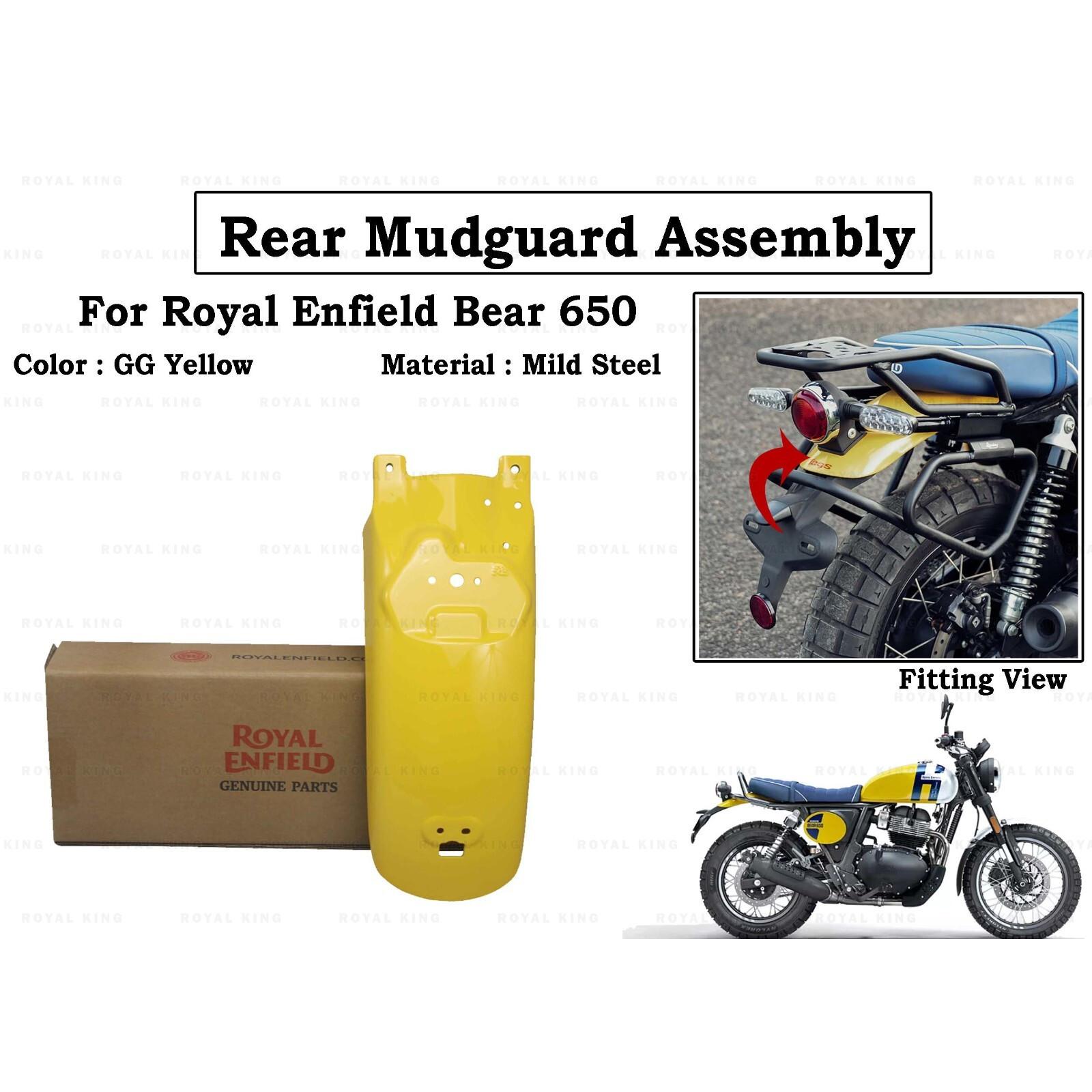Rear Mudguard Assembly For Royal Enfield