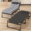 Folding Sun Lounger Chairs Bench Cushion Cotton Cushion Garden Camping Outdoor Chair Cushion Deck Chairs Travel Beds For Adults