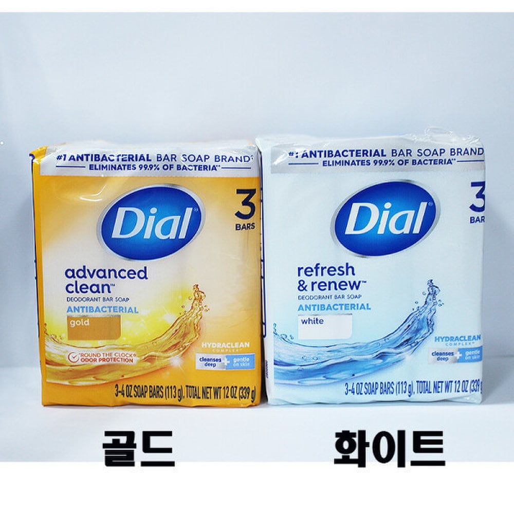 

dial soap (113gX3P)/face wash gold white white