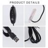 118cm Virtual Battery Elimination Cord USB Power Cable Replace 1pc to 3pcs 1.5V LR03 3A Batteries for Fan Toy Tool