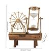 1PC Nostalgic Retro Ferris Wheel Hourglass Office Desktop Decoration Ornament, Birthday Gift and Holiday Gift for Classmates