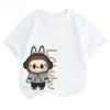 Cartoon Pulley Cloth Short Sleeve Printed Children's T-shirt