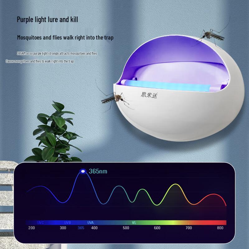 Simeida Sticky Trap LED Mosquito Killer Lamp