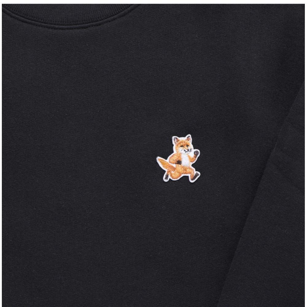 MaiSon KitSune Mw00309km0307 P199 Speedy Fox Patch Women S SweatShirt
