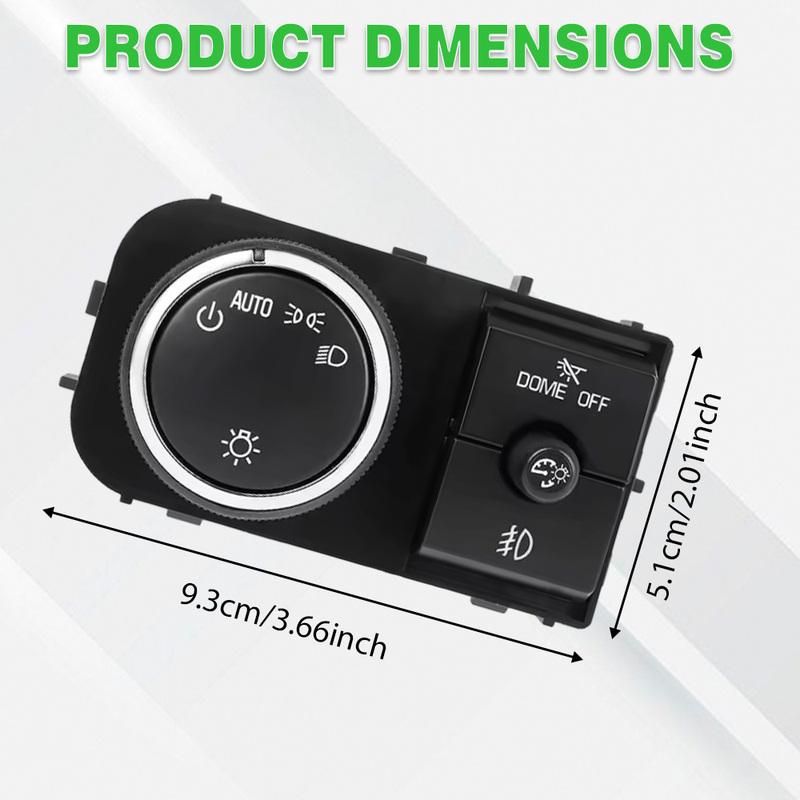 10359413  25858706 Car Headlight Switch Headlamp Switch With Fog Light and AUTO Function 16 P for Cadillac Escalade 2007–2014