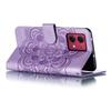 For Motorola Moto G84 5G Case PU Leather Mandala Imprinted Design Wallet Phone Cover