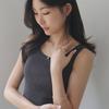 Silver 925 Plum Drop Necklace