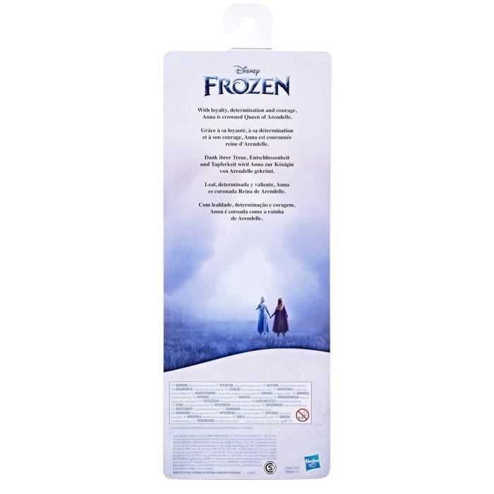 DISNEY LA REINE DES NEIGES 2 - Poupée Mannequin Reine Anna - Jouet Pour Enfants, À Partir De 3 Ans