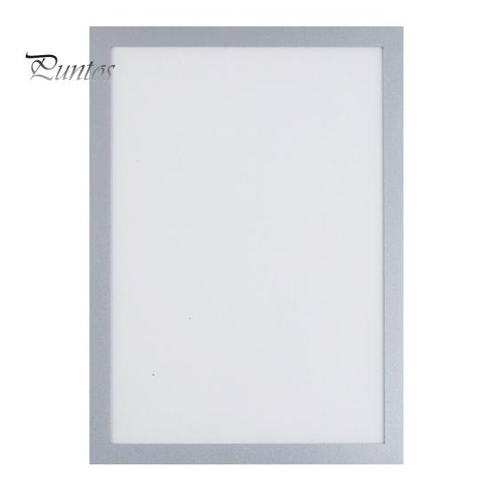 Self-Adhesive Frame Magnetic Picture Holder with Clear Cover Wall-mounted Poster Display Frame for Pictures Documents