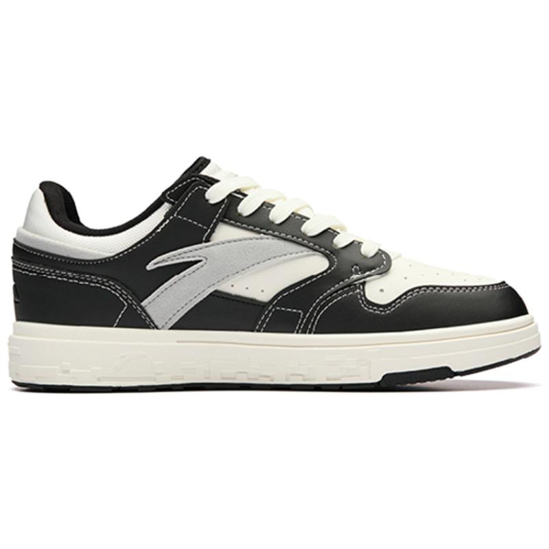 Anta Street Naughty 2.0 Low 'Black White Grey' Sneakers 112238066-8