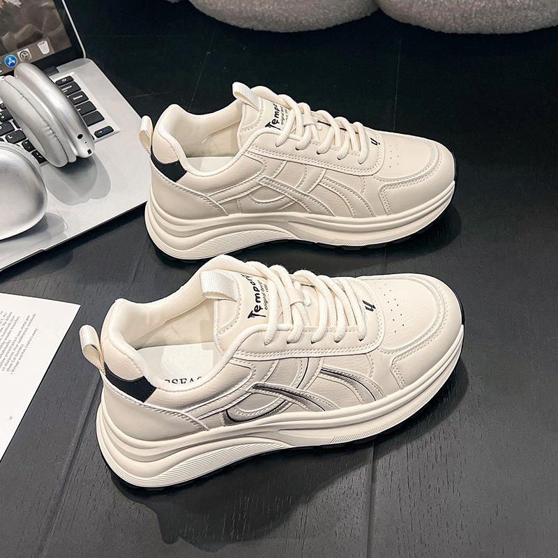Thick-soled heightening dad shoes Forrest Gump shoes New spring lightweight and breathable casual sports shoes