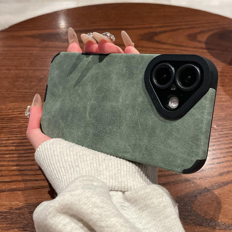 Luxury Plush PU Plush Leather Case Shockproof Shell Mobile Phone Full Back Cover for Samsung Galaxy A23 A33 A53 A34 A54 S25