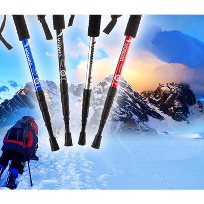 New Nordic Walking Stick Aluminum Alloy Adjustable Ultralight Outdoor Travel Hiking Trekking Poles Cane