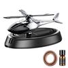 Solar Car Air Freshener Perfume Helicopter Decor Interior Decor Solar Car Rotating Aromatherapy Perfume