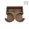 For Nissan Patrol Y61 1997-2016 FYE727068 Car Armrest Water Cup Holder Heatproof Drink Holder FYE727069 Black/Beige/Brown
