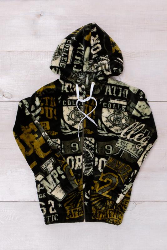 Boys’ Hoodie – Soft Brushed Fleece & Full Zip, Warm & Comfortable, Winter 6071-035-4 HC