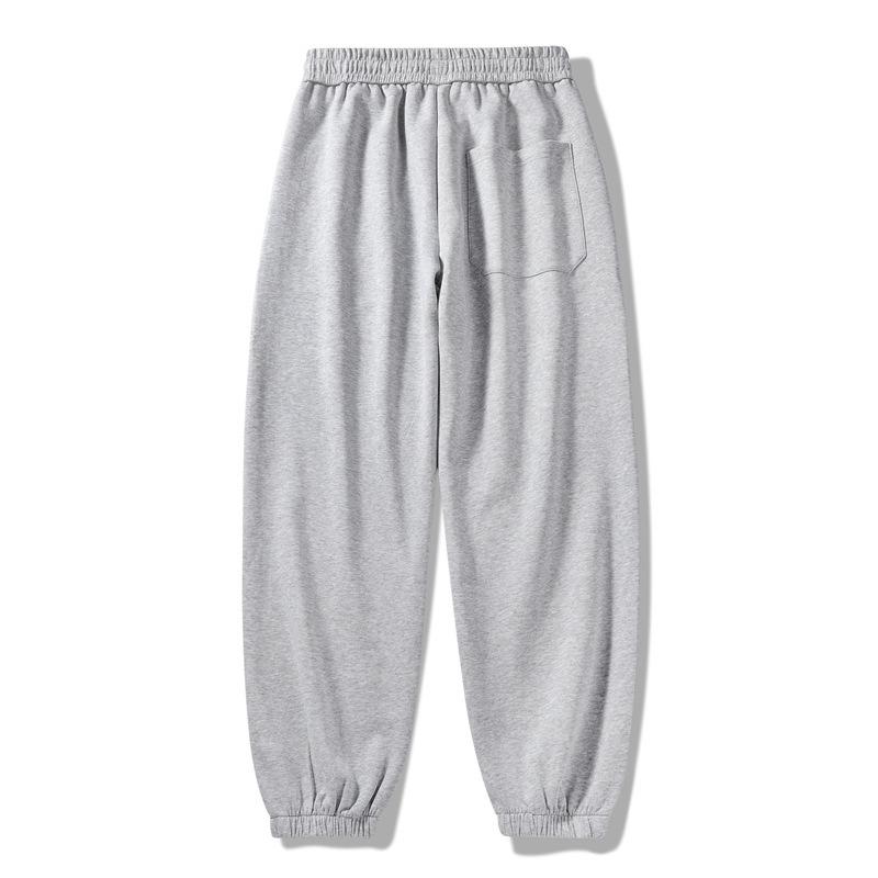Sweatpants Men's Spring and Autumn New Solid Color Men's Loose Leggings Sweatpants Casual Versatile Drawstring Long Pants