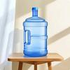 Water Bucket Large Capacity Jug with Handle Transparent Dispenser Bottle for Camping Blue