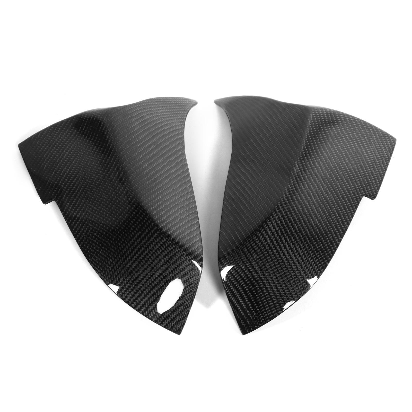 

Pair Carbon Fiber Rearview Mirror Cover Trim Sticker for M Style Fit for F20 F22 F30 F32