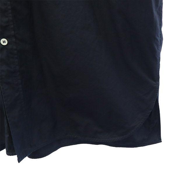 MORRIS & SONS made in Japan Long sleeve Shirt dress Navy Women Used