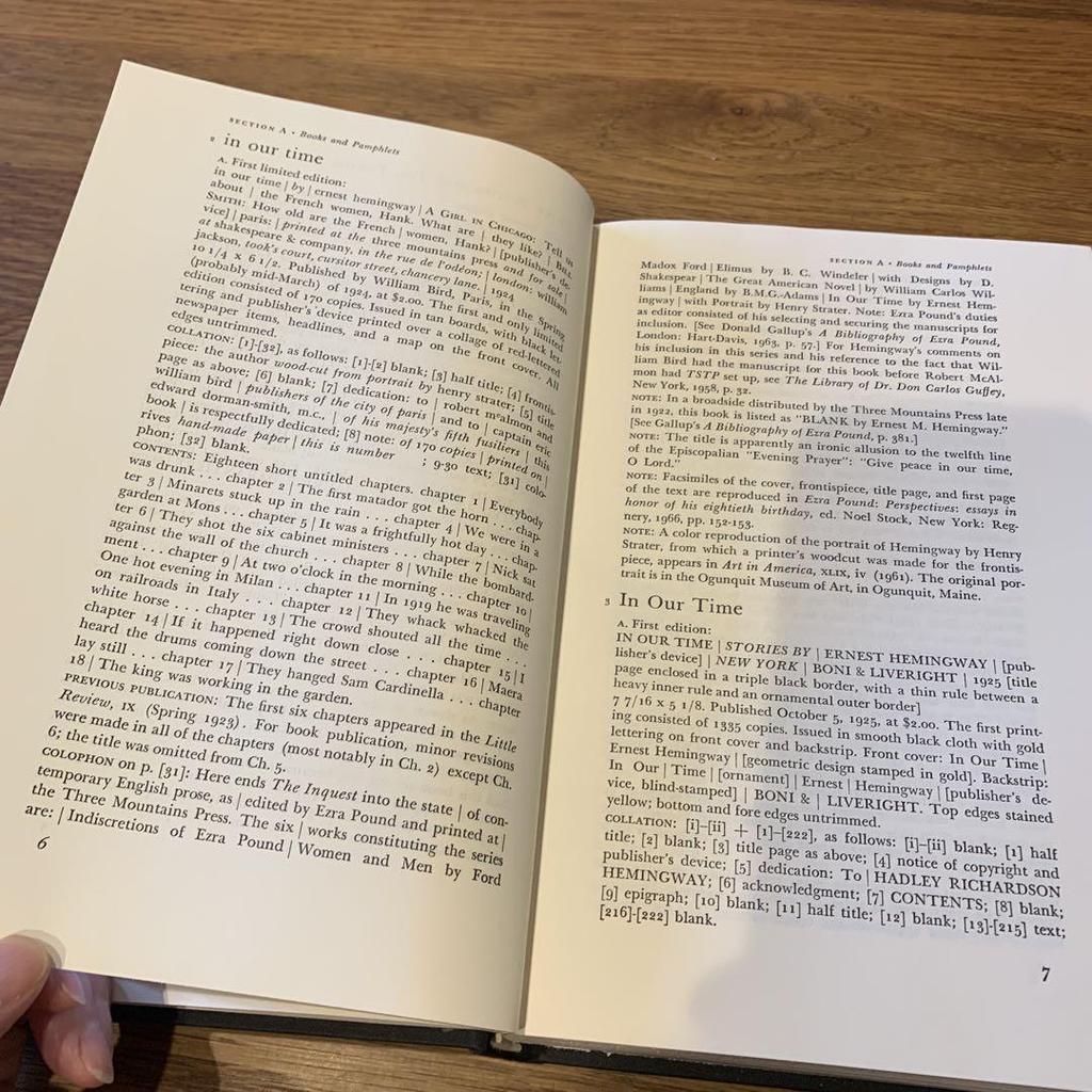 [USED] Hemingway: A Comprehensive Bibliography