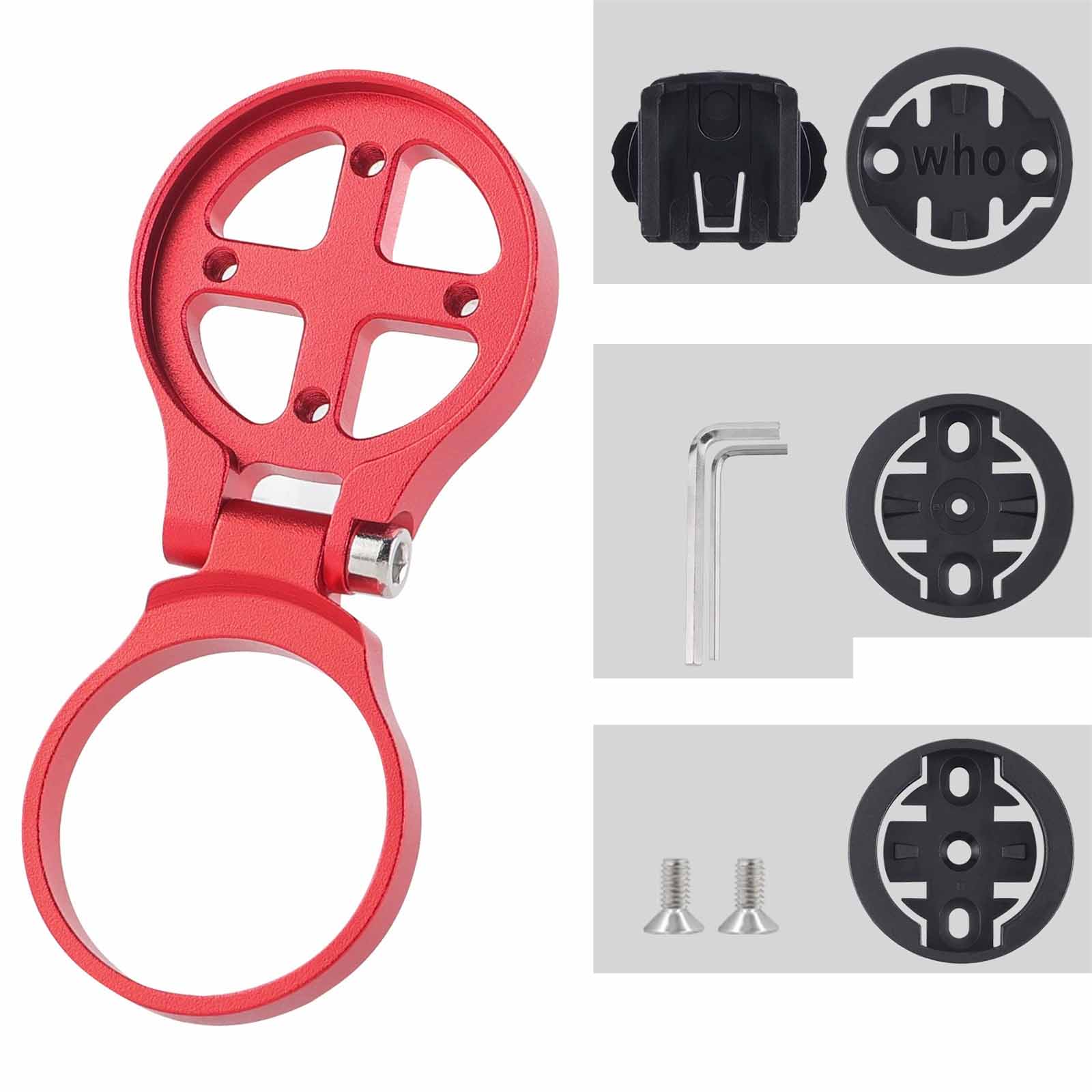 

Handlebar Stopwatch & Navigation Stand – Extension Frame for Mobile Phone, Chronograph Mount, Cycling Equipment One Size красный