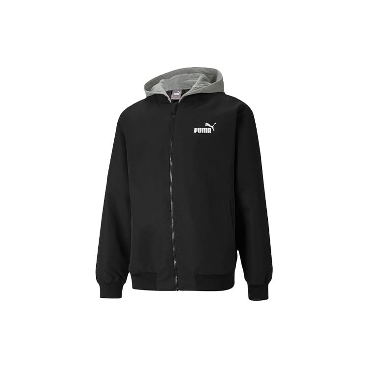 PUMA Jackets Men's Black Hooded Moderate Other 587153-01