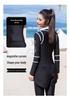 Women's Sun Protection Wetsuit: Long Sleeve & Pants, Slimming, Quick Dry, Jellyfish-Resistant for Snorkeling & Surfing