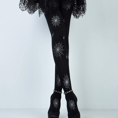 1 Par Meias Estampadas Femininas Halloween Meias-Calças Meias Meias Sexy Roupa de Clube