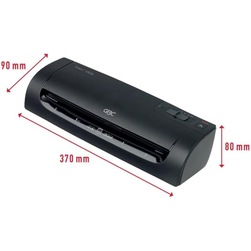 Gbc Fusion 1000L A4 Laminator With 2 Roller Technology And Easy One-Step Lamination, 75 Microns