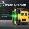 High-Precision 2-Line Laser Level: Portable, Automatic, Strong Light Outdoor Instrument
