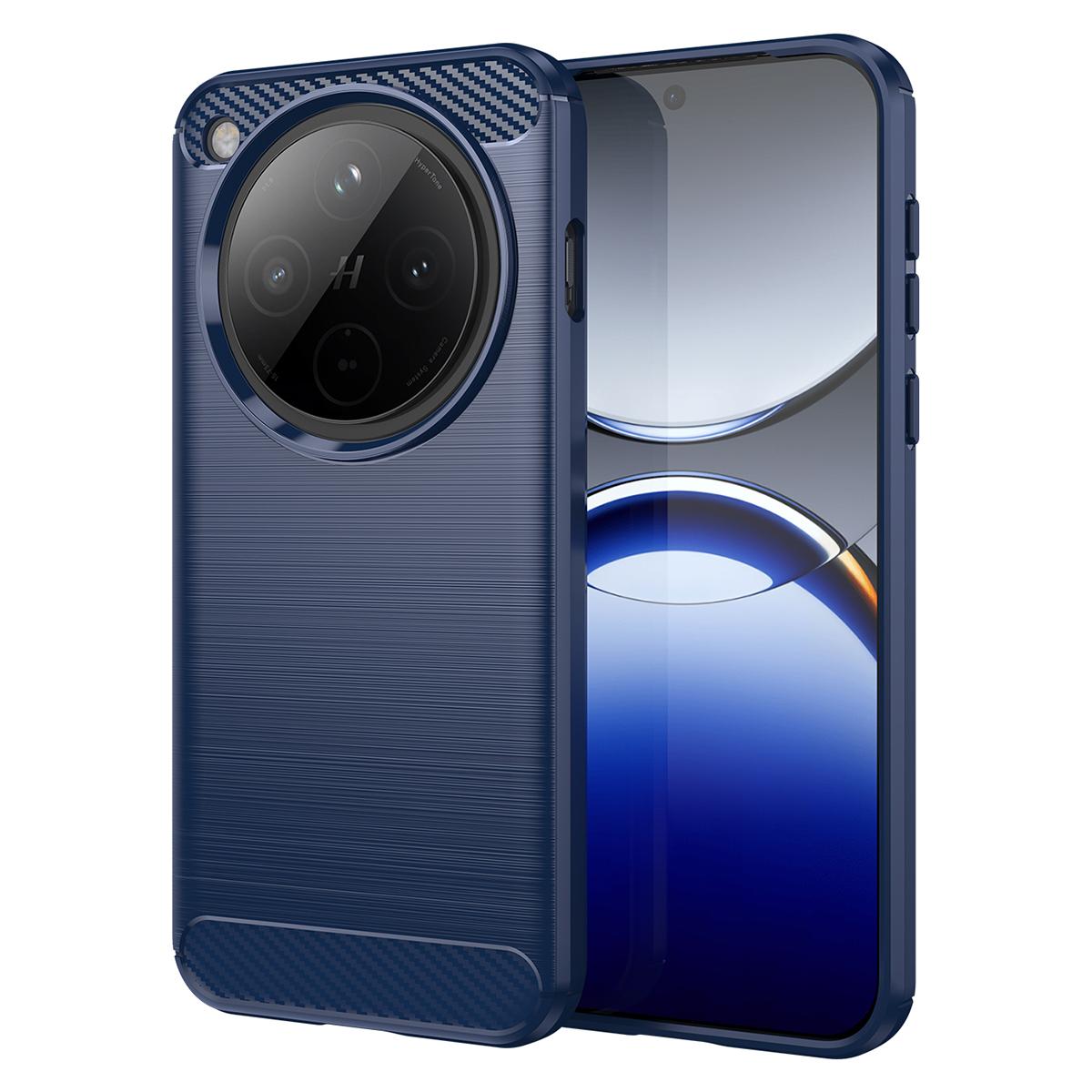 

Для Oppo Find X8 5G Корпус з вуглецевого волокна з матовою текстурою проти відбитків пальців Задня кришка телефону C