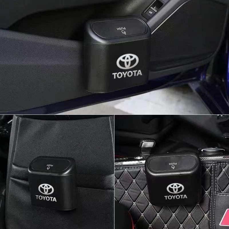 Breloczek Do Toyota Camry Yaris Corolla RAV4 CHR prius Prado Samochodowy Kosz na Śmieci Wiszący Śmieci Samochodowe Kurz śmieci auto styling