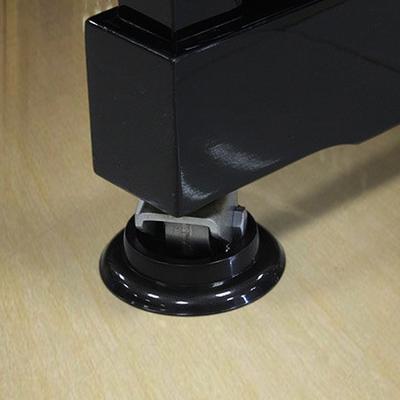 8PCS Round Shape Piano Foot Pads Plastic Piano Accessories Set Piano Caster Cups  Floor Protection