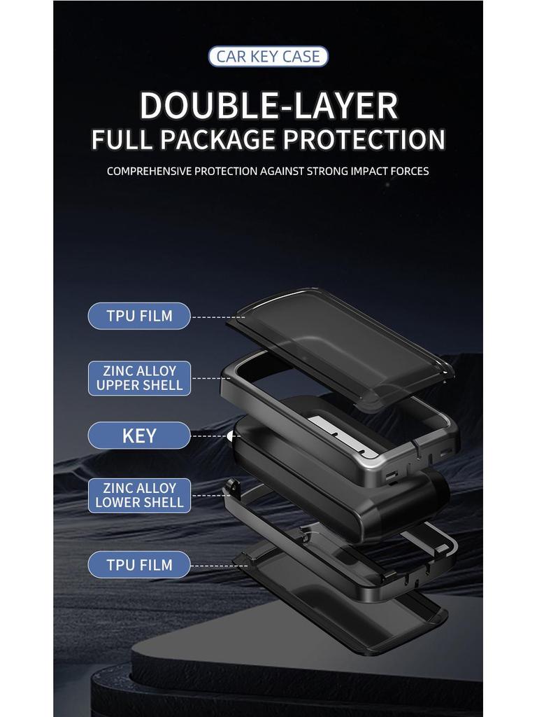 Vollabdeckung Schlüsselanhänger für 2023 Mitsubishi Outlander, ASX, Eclipse Cross, Lancer EX