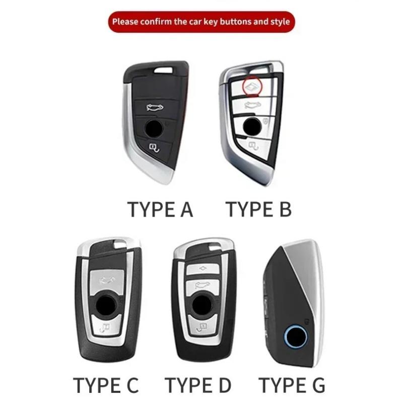 Pokrowiec na etui kluczyka samochodowego do BMW serii 1 3 5 7 X1 X3 G01 X4 G02 X5 F15 F16 M3 M4 F30 F31 F32 F34 F20 F21 F07 F10 G30 Obudowa kluczyka samochodowego