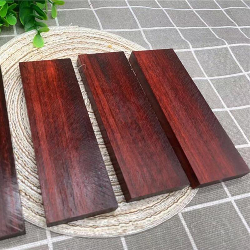 DIY Střenky na nože Střenky na nože, Polotovar rukojeti Exotické střenky na nože Dřevo 12x4x1cm Materiál pro výrobce nožů