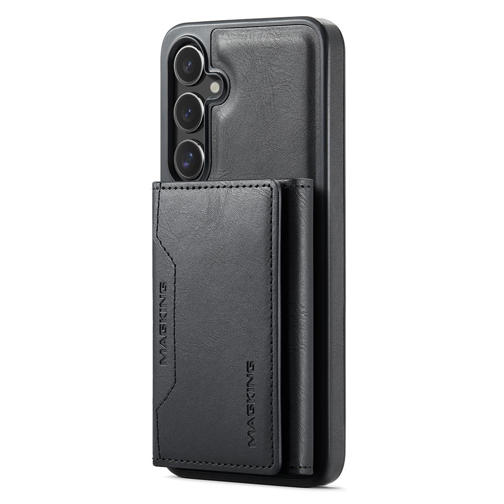 For Samsung Galaxy S24+ Case Compatible with MagSafe PC+TPU+PU Phone Cover
