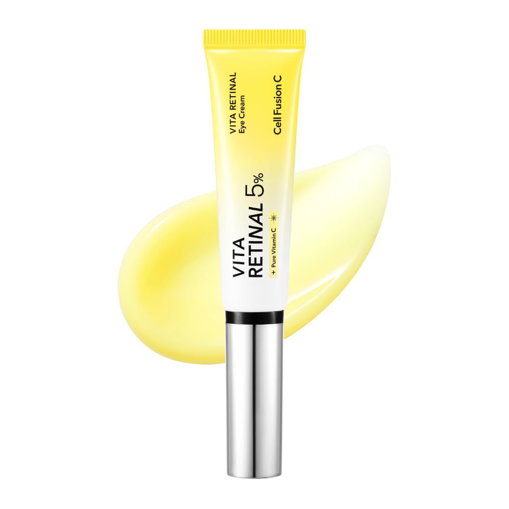 

Cell Fusion C Toning C Vita Retinal Eye Cream 20ml more and moisturized gentle on the Korean cosmetic 5% [For brighter, radiant, eyes; skin; product]