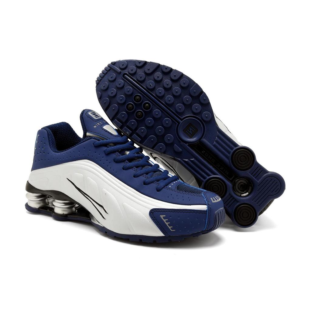 Neymar Collaboration Men's Outdoor Air Cushion Running Shoes with Colorful Columns - Unisex Sports SHKOX R4