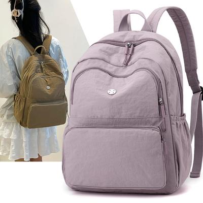 Backpack Women's Travel Backpack Nylon Bag Large Capacity Schoolbag