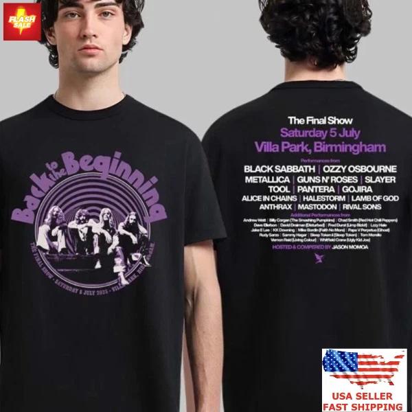 

Black Sabbath Back To The Beginning In Birmingham T Shirt L