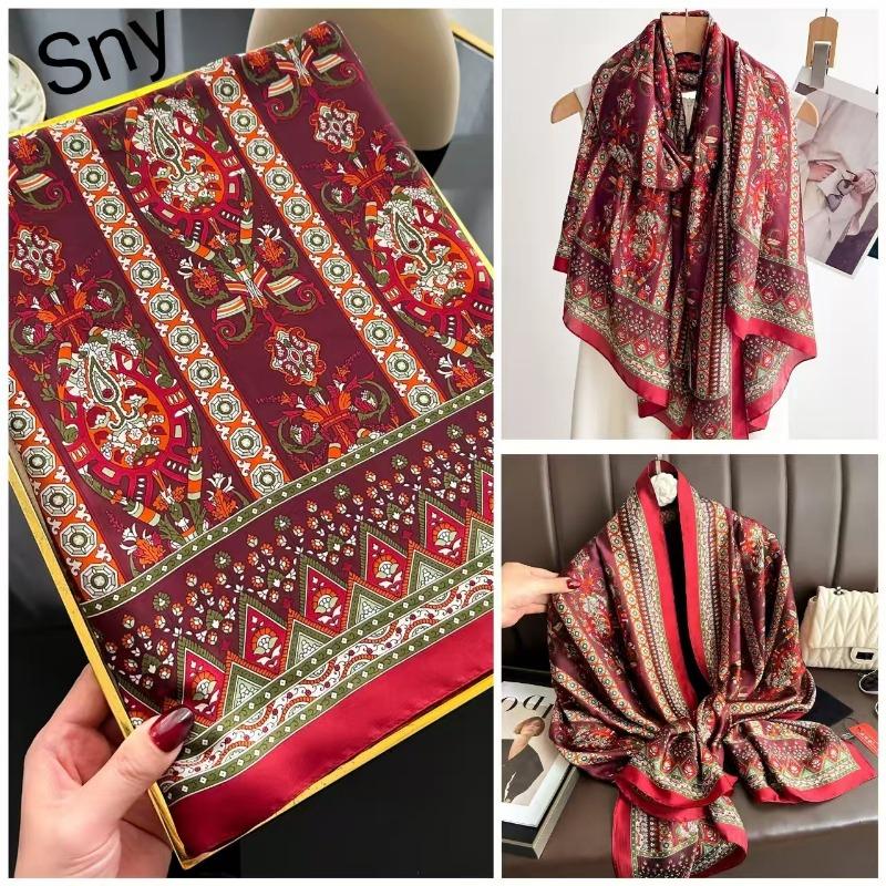 Women S Long Fashion Scarf For Spring Summer Travel Versatile Shawl