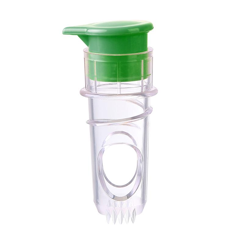 

Пластиковая ручная соковыжималка для цитрусовых Мини-соковыжималка для лимона Пресс для апельсинов Легкий экстрактор сока Сохраняющий свежесть Кухонный инвентарь зелёный